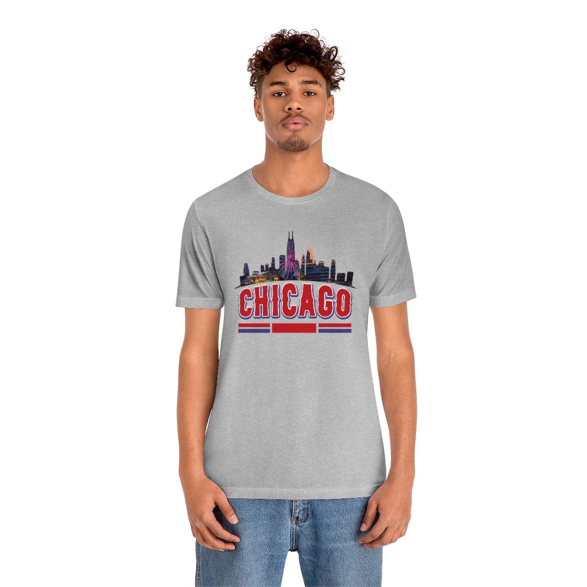 Chicago Red Letter - Short Sleeve Tee