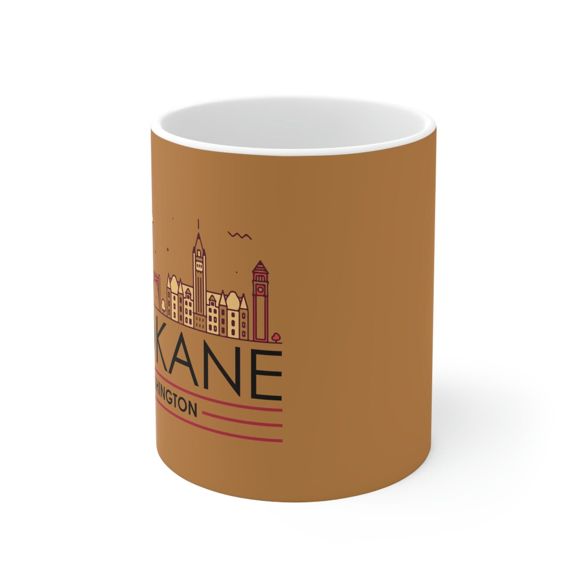 SPOKANE - Awesome Ceramic Mug, Exclusive Design