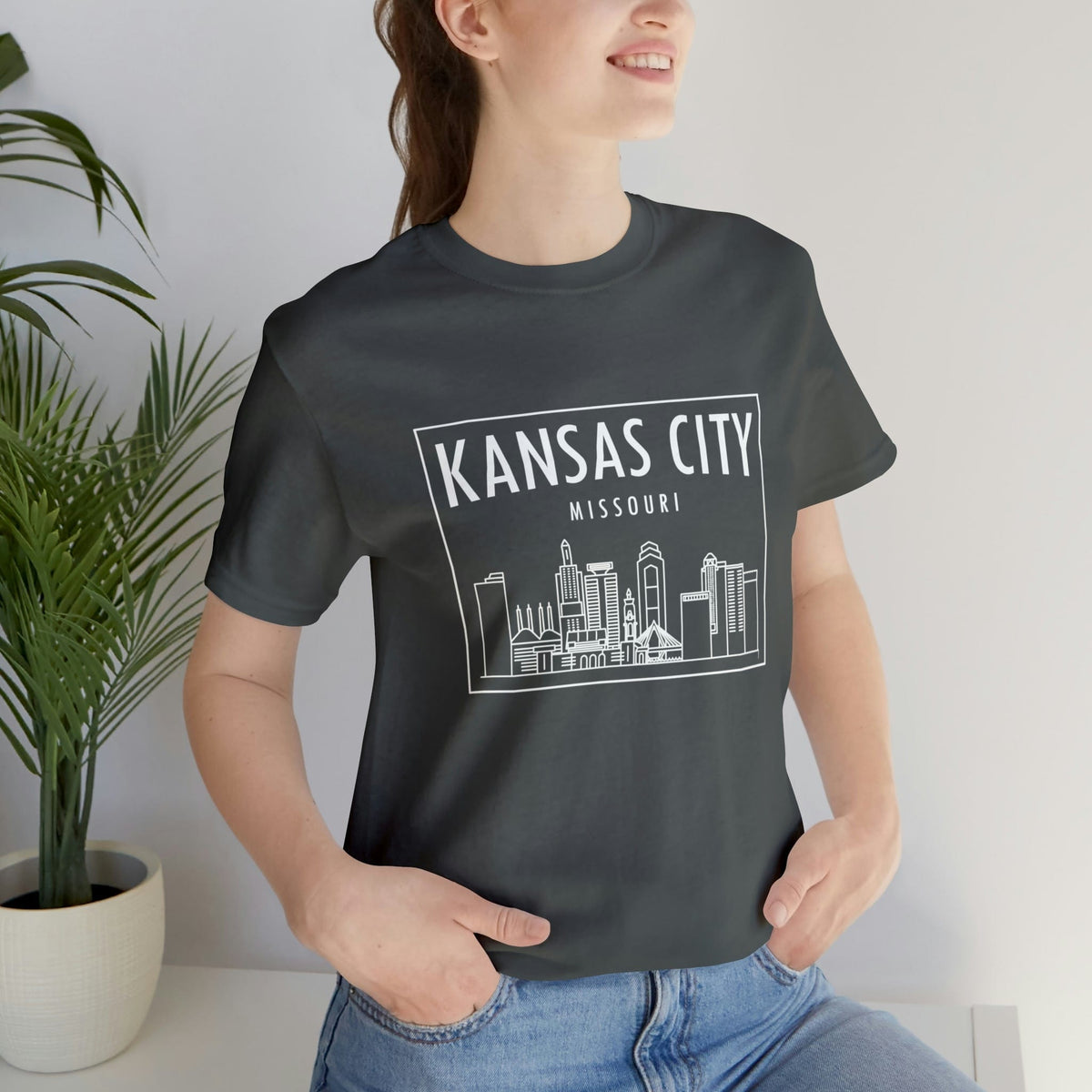 Minimalist Kansas City- Short Sleeve Tee