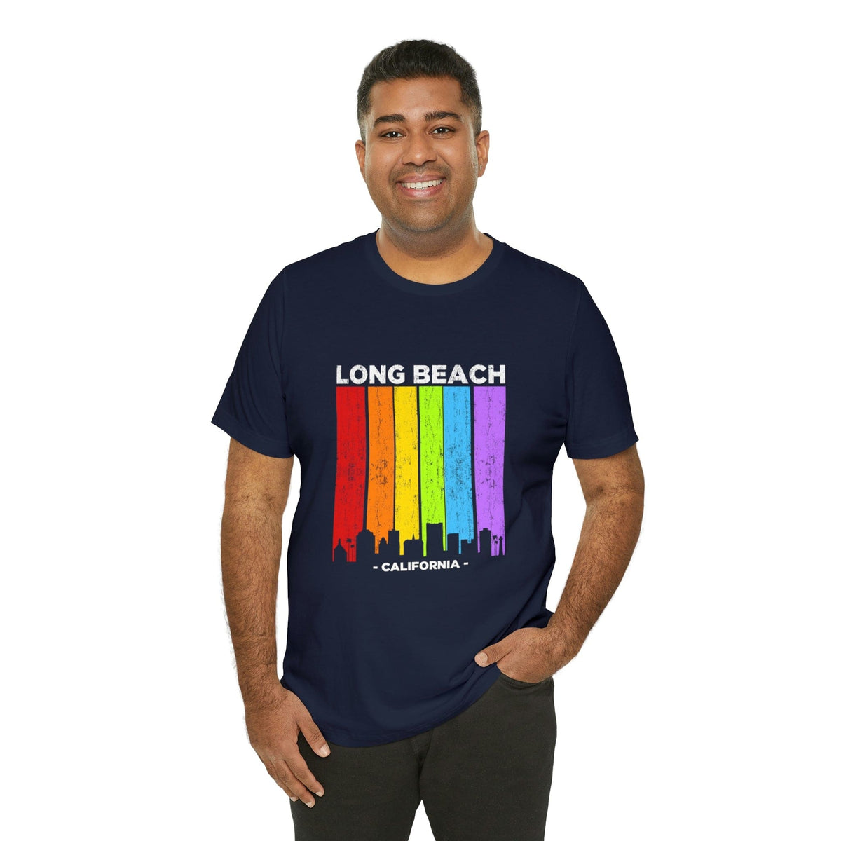 Long Beach California - Short Sleeve Tee