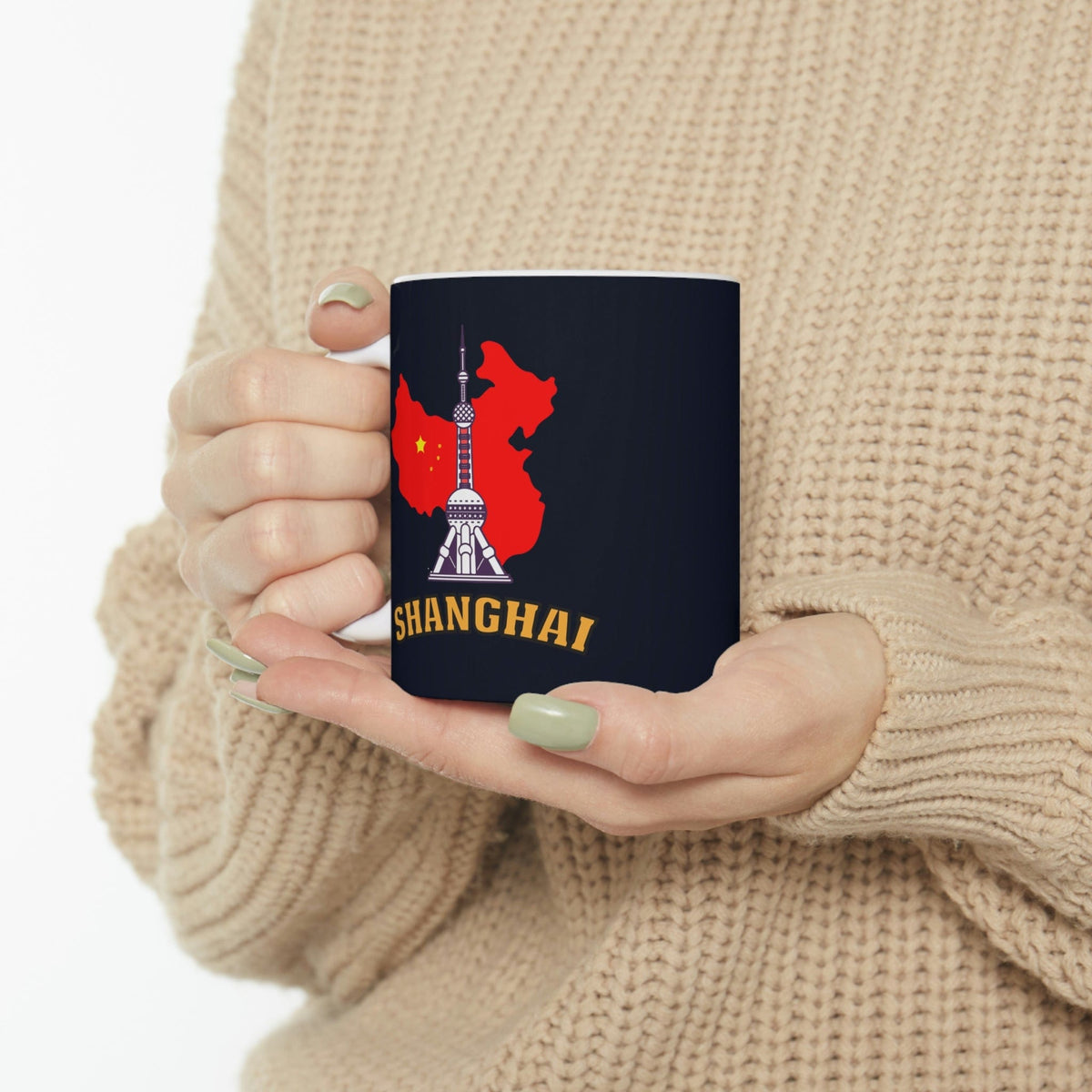 SHANGHAI - Awesome Ceramic Mug, Exclusive Design
