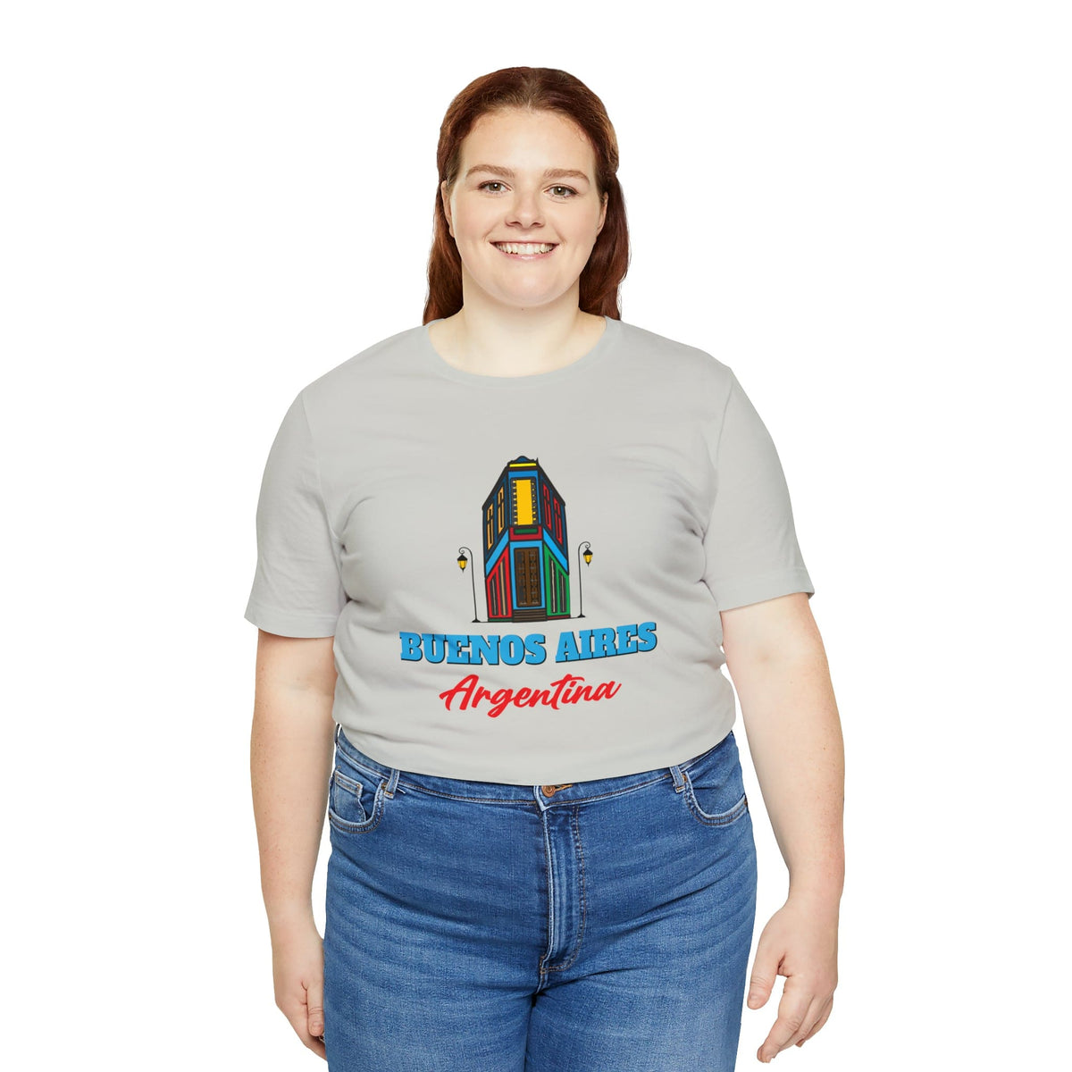 Retro Buenos Aires Landmark - Short Sleeve Tee