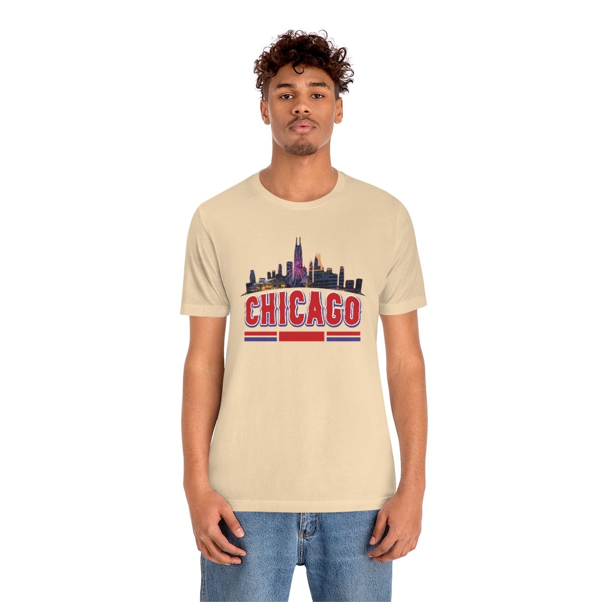 Chicago Red Letter - Short Sleeve Tee