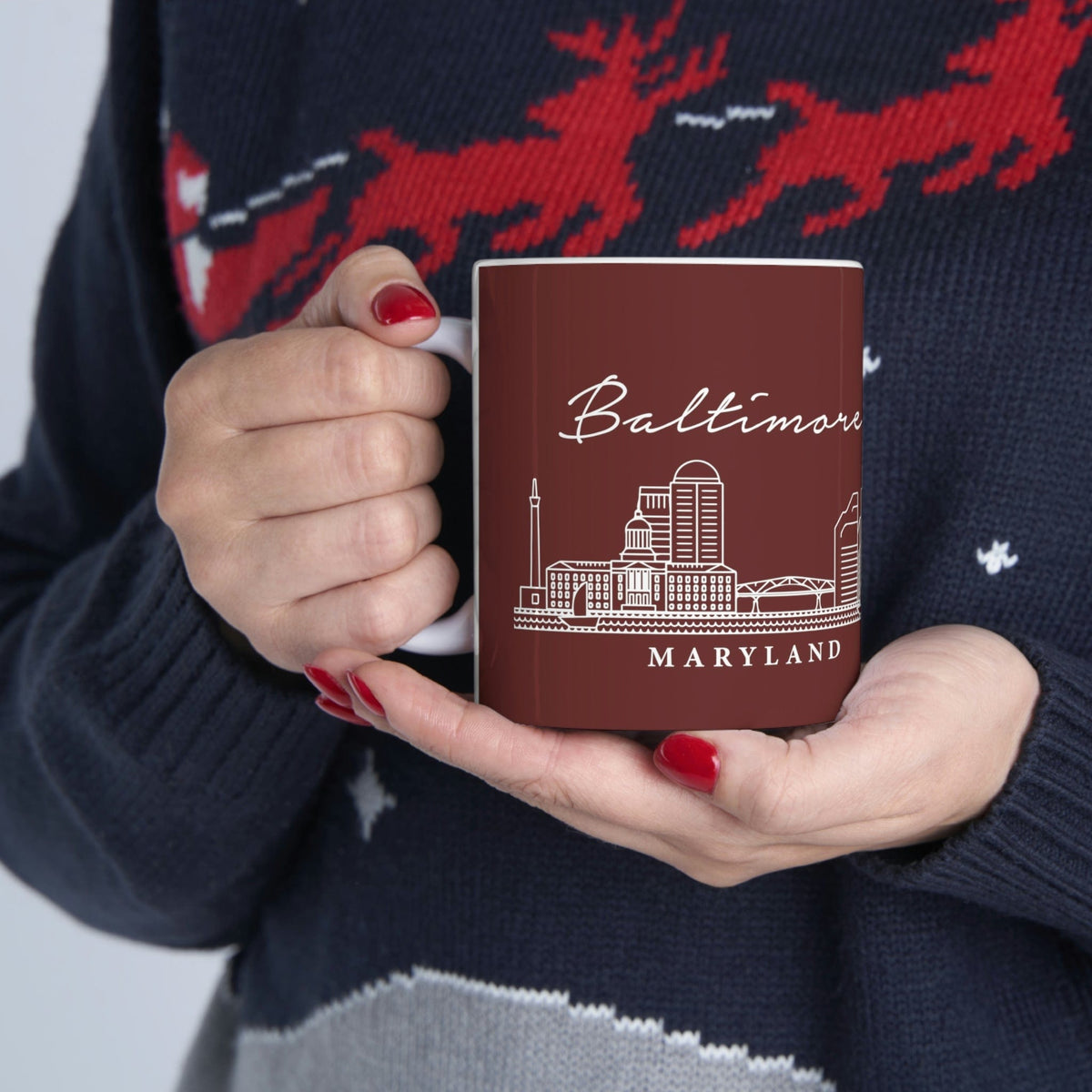 BALTIMORE - Awesome Ceramic Mug, Exclusive Design