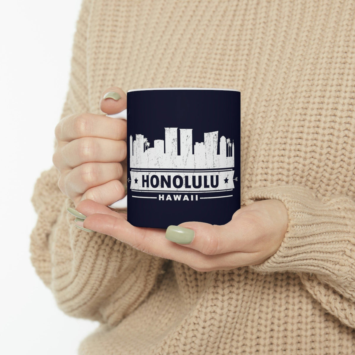 HONOLULU - Awesome Ceramic Mug, Exclusive Design