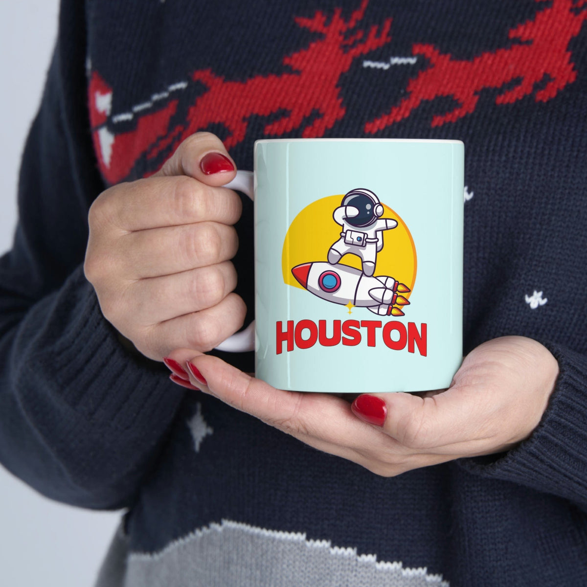 HOUSTON - Awesome Ceramic Mug, Exclusive Design
