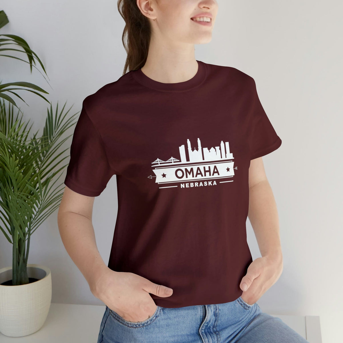 Bound Omaha Skyline - Short Sleeve Tee