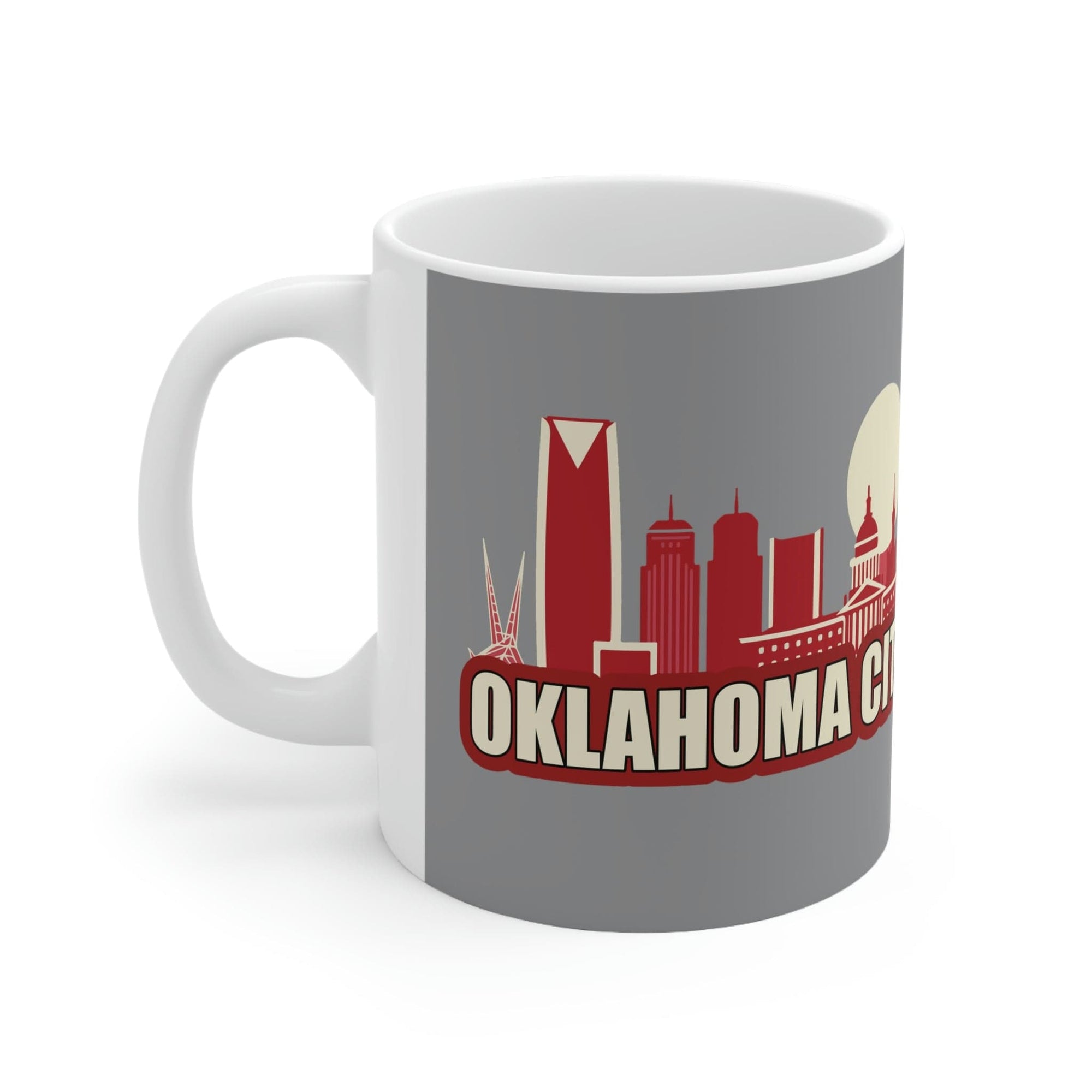 OKLAHOMA CITY - Awesome Ceramic Mug, Exclusive Design