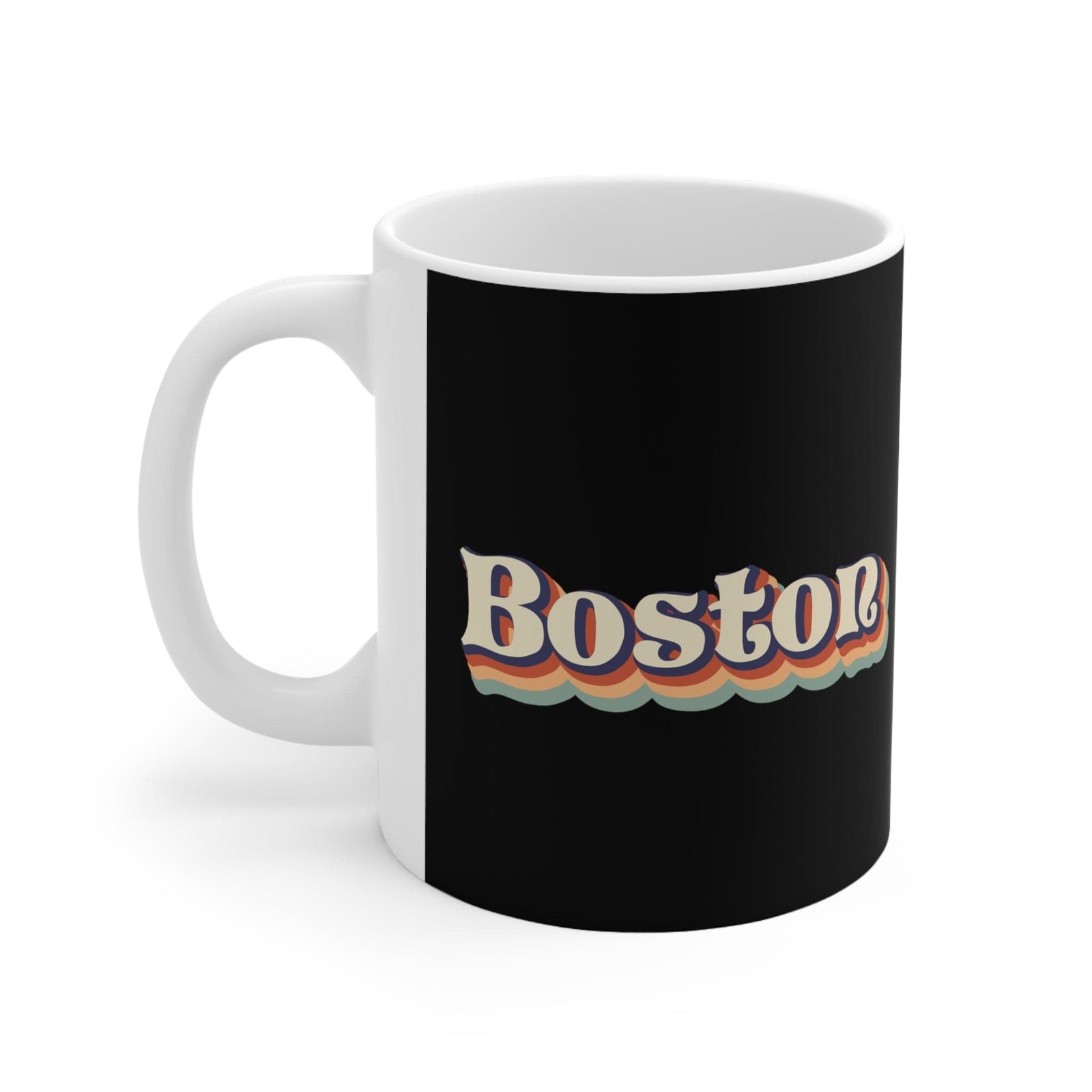 Boston Script - Ceramic Mug