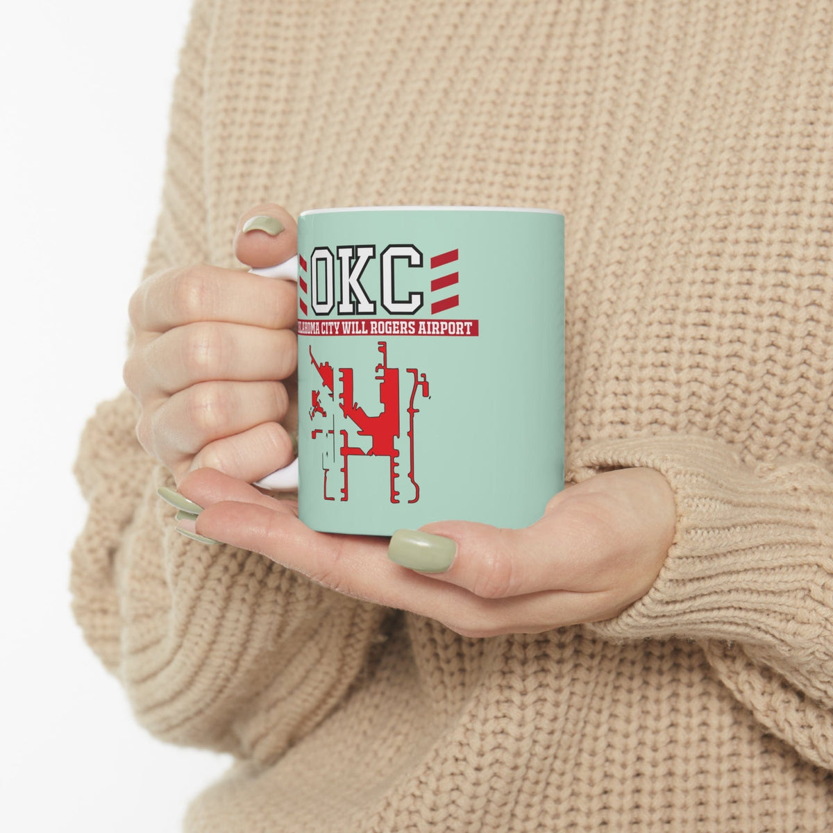 OKLAHOMA CITY - Awesome Ceramic Mug, Exclusive Design