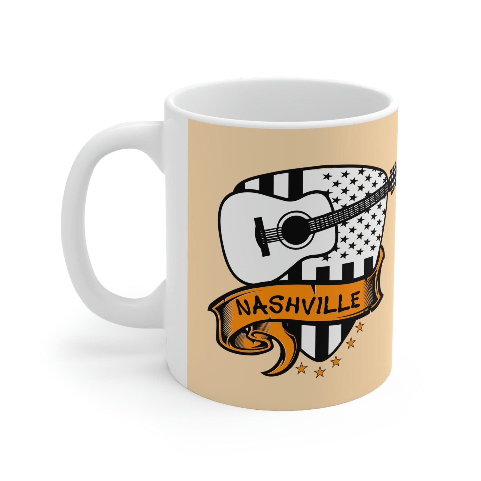 NASHVILLE - Awesome Ceramic Mug, Exclusive Design