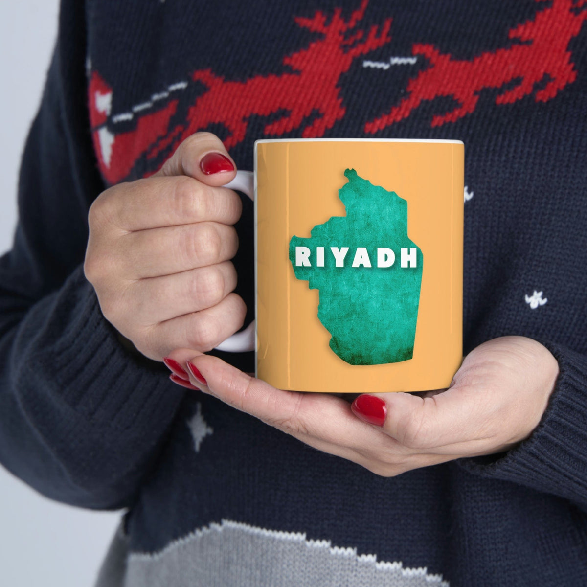 RIYADH - Awesome Ceramic Mug, Exclusive Design