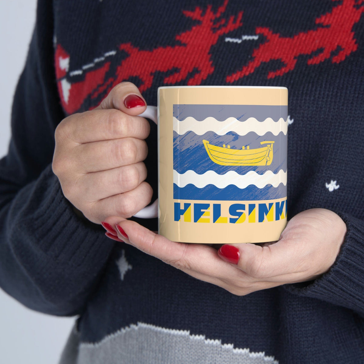 HELSINKI - Awesome Ceramic Mug, Exclusive Design