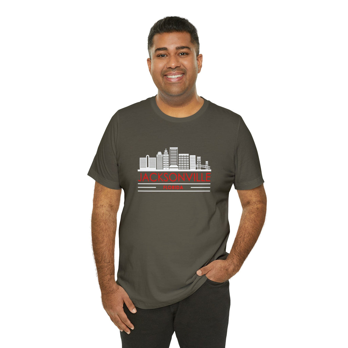 Jacksonville Skyline - Short Sleeve Tee