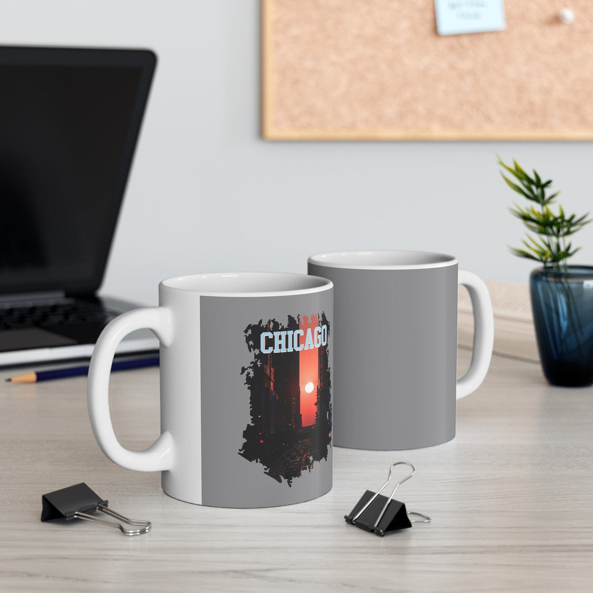 CHICAGO - Awesome Ceramic Mug, Exclusive Design