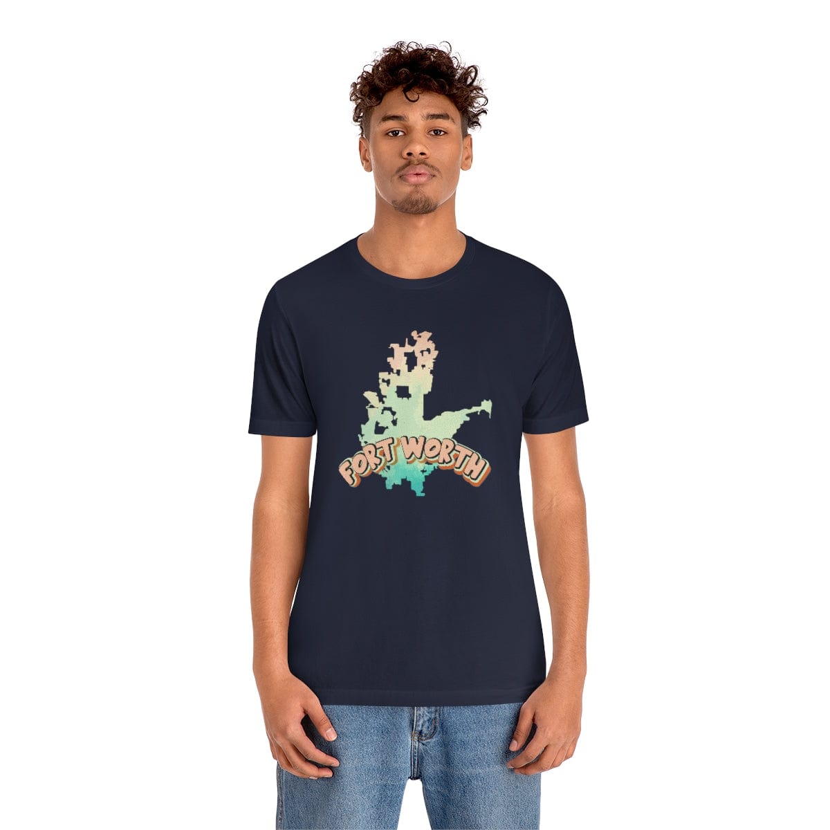 Panther City Map - Short Sleeve Tee