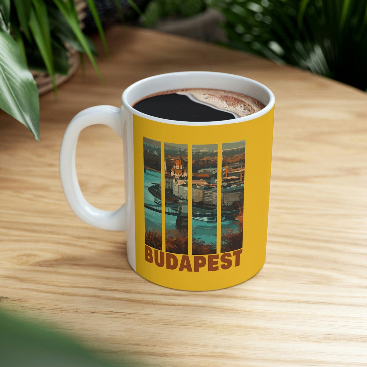 BUDAPEST - Awesome Ceramic Mug, Exclusive Design