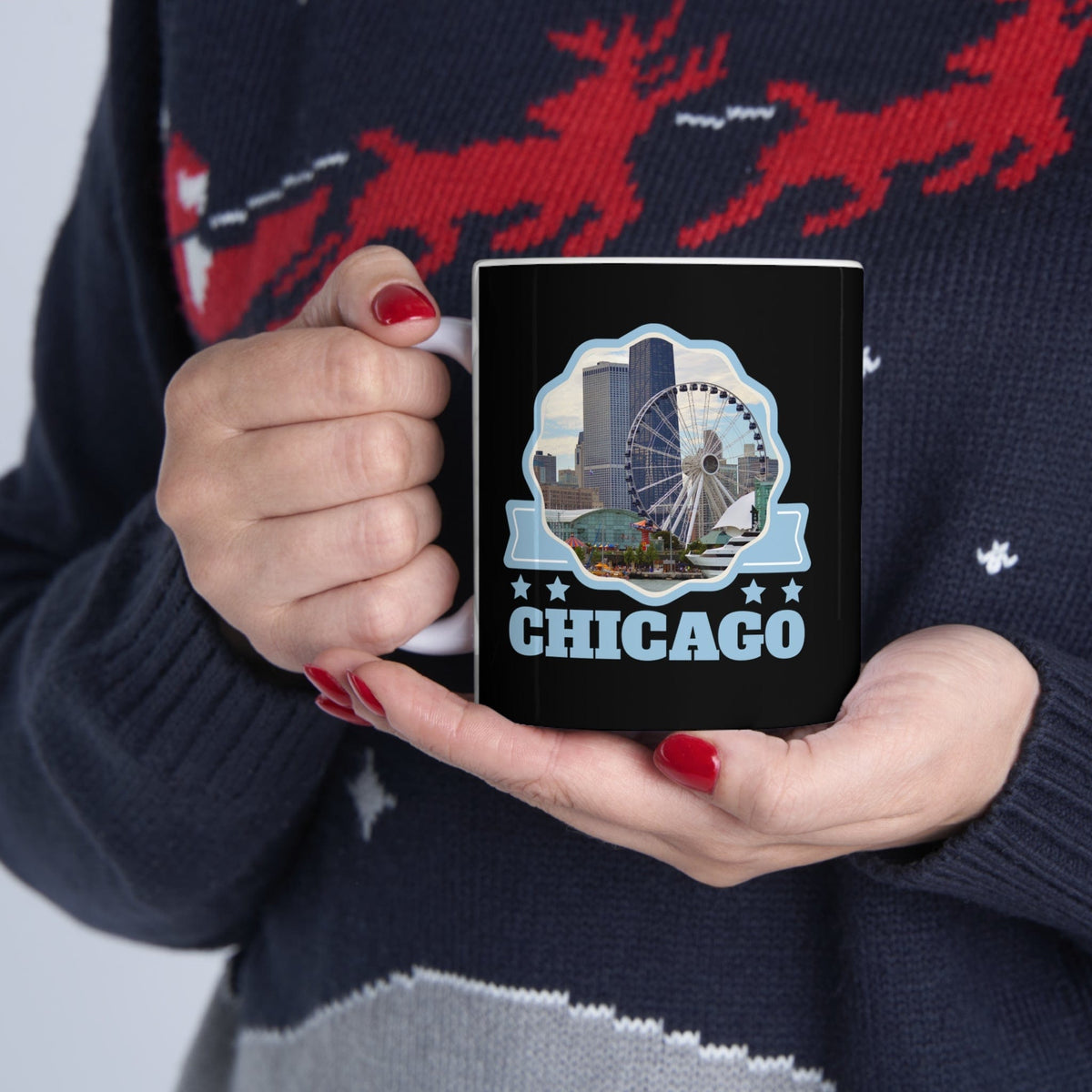 CHICAGO - Awesome Ceramic Mug, Exclusive Design