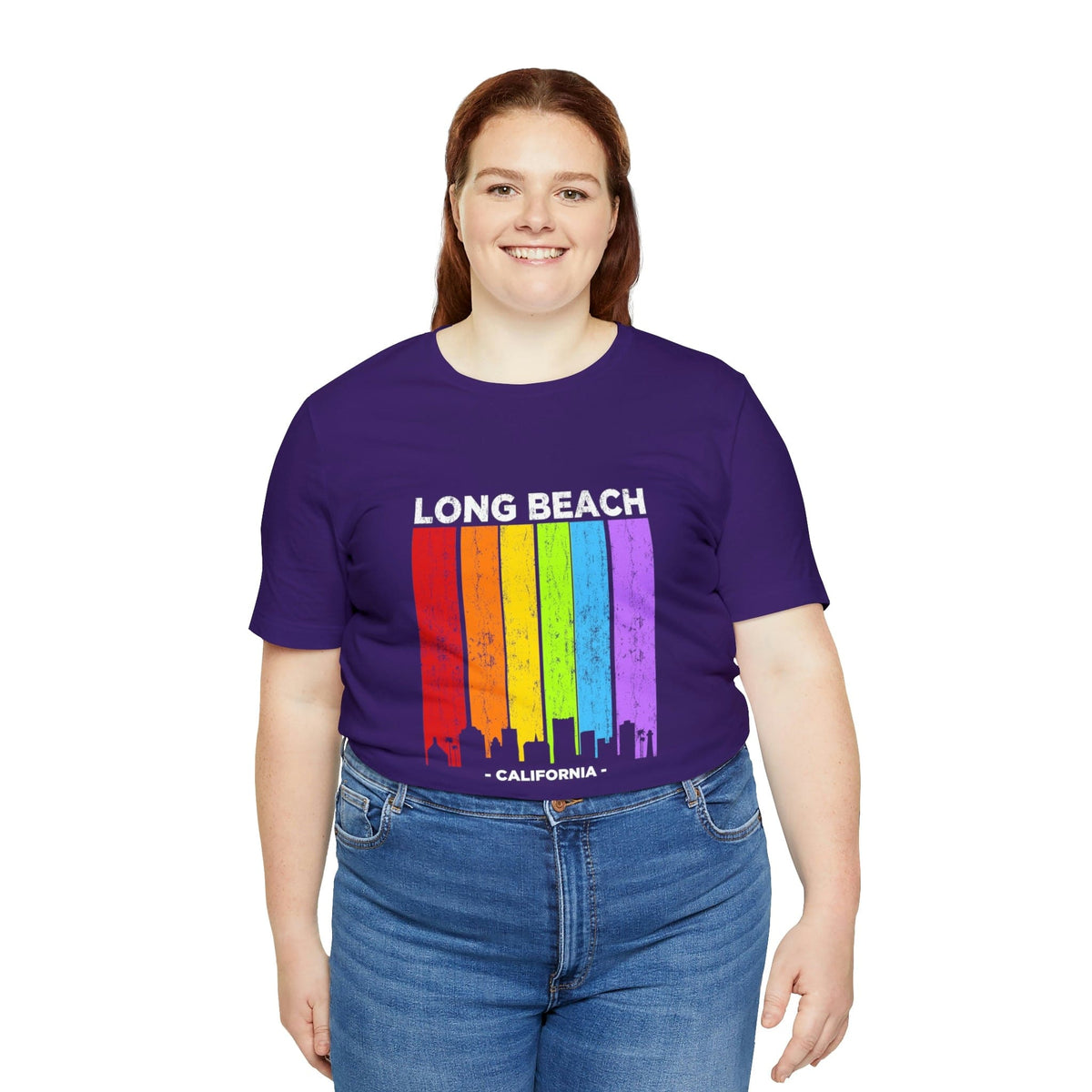 Long Beach California - Short Sleeve Tee