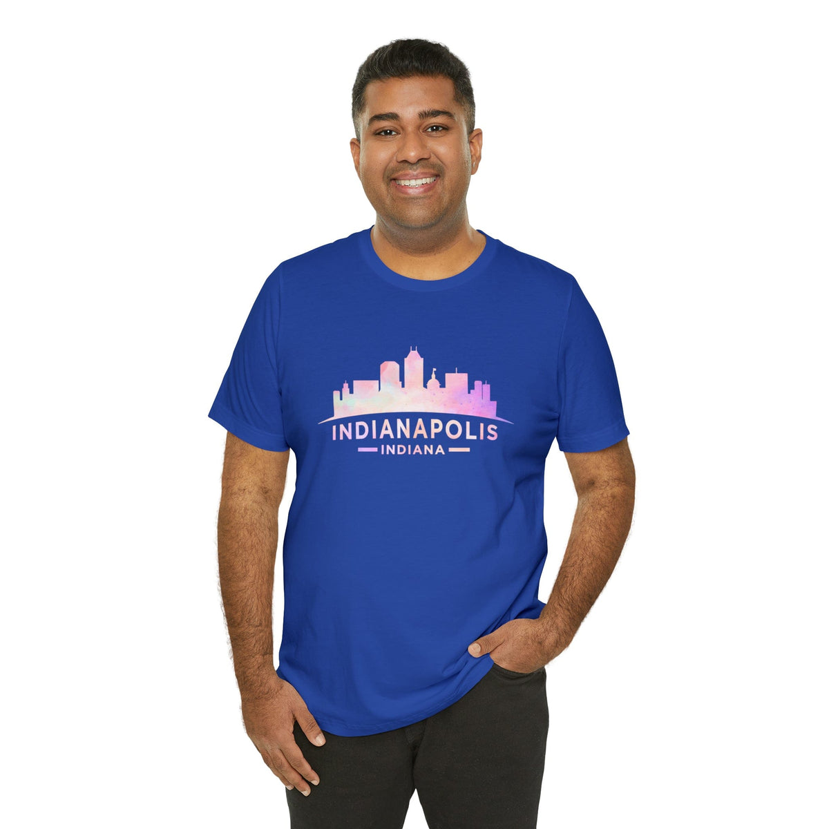 Indianapolis Monochrome - Short Sleeve Tee