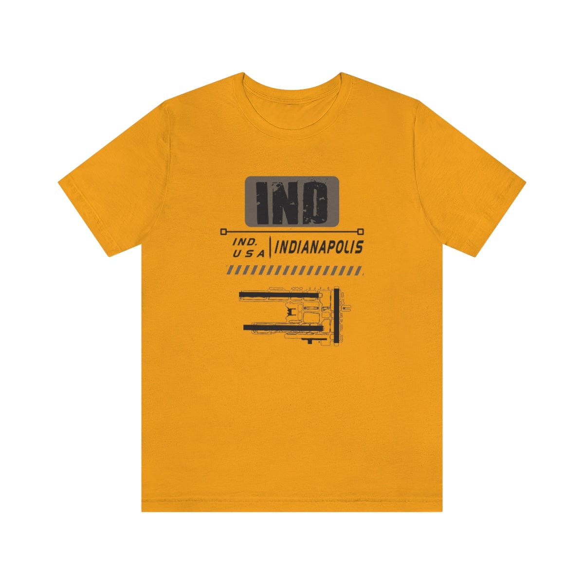 INDIANAPOLIS - Chic Design, Premium Short Sleeve Tee