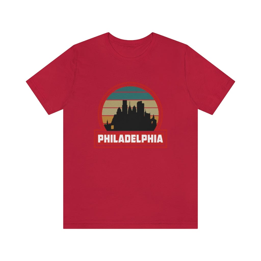 Philly Pride Red - Short Sleeve Tee
