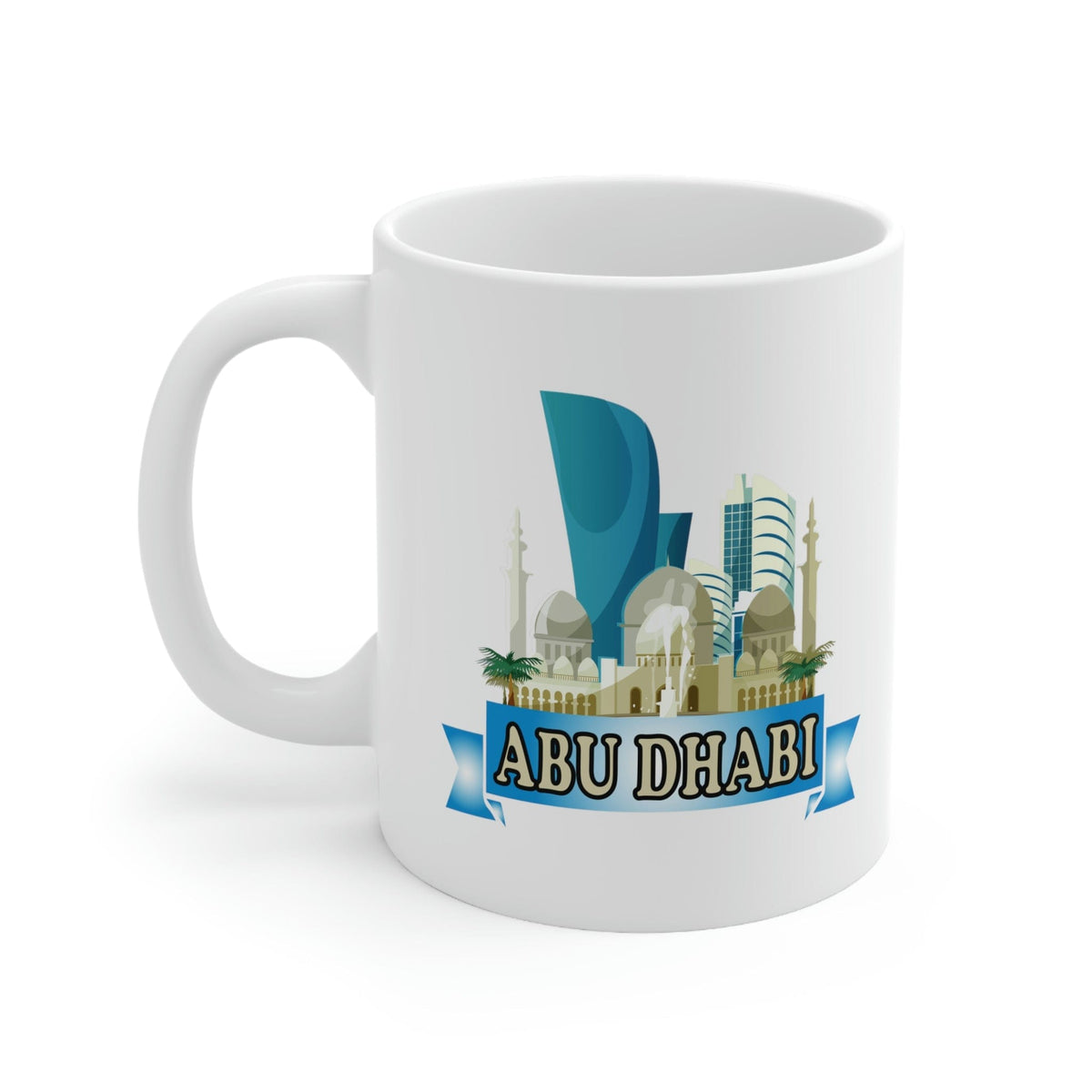 ABU DHABI - Awesome Ceramic Mug, Exclusive Design