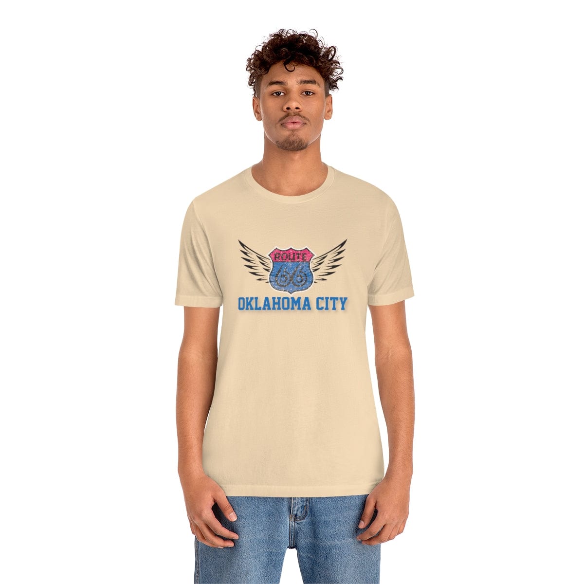 Vintage Shield OKC - Short Sleeve Tee