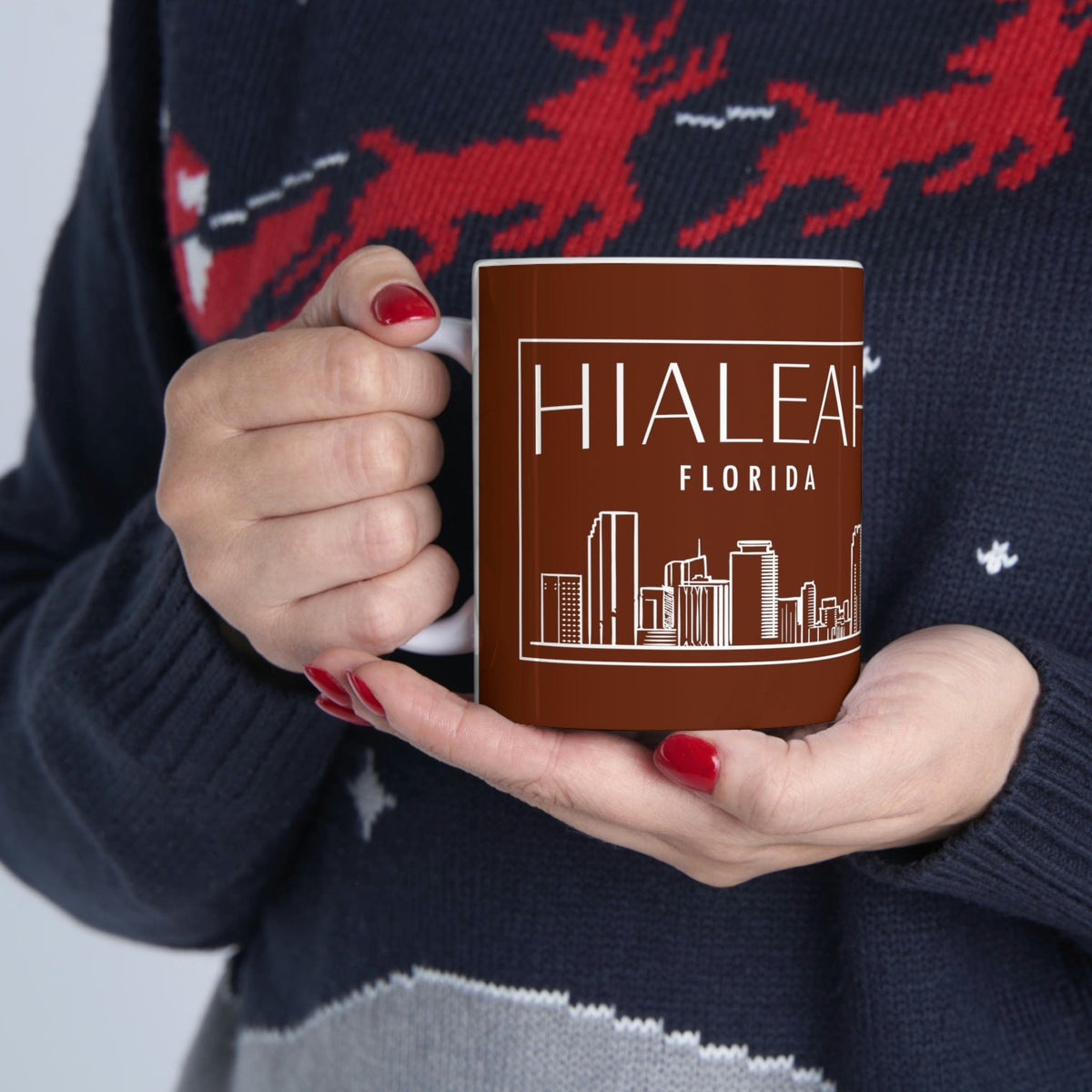 HIALEAH - Awesome Ceramic Mug, Exclusive Design