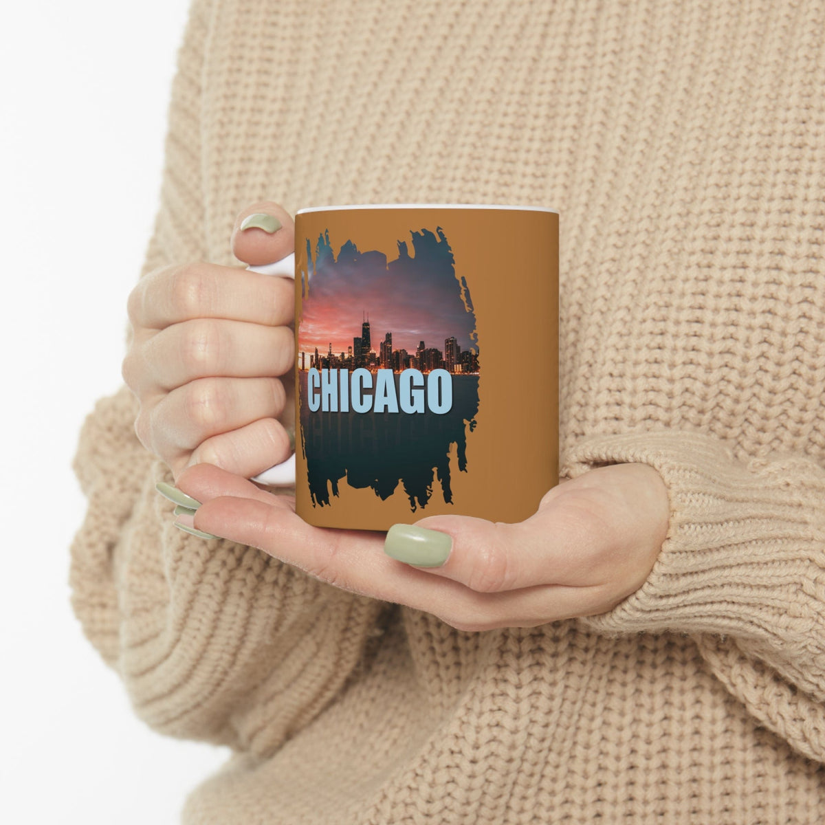 CHICAGO - Awesome Ceramic Mug, Exclusive Design