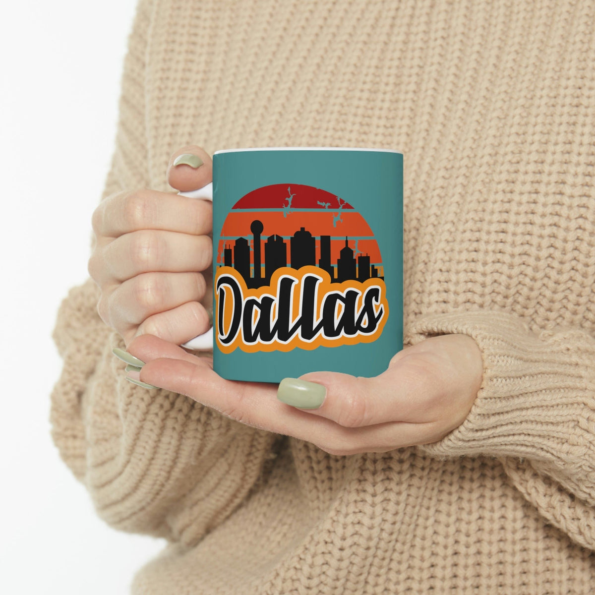 DALLAS - Awesome Ceramic Mug, Exclusive Design