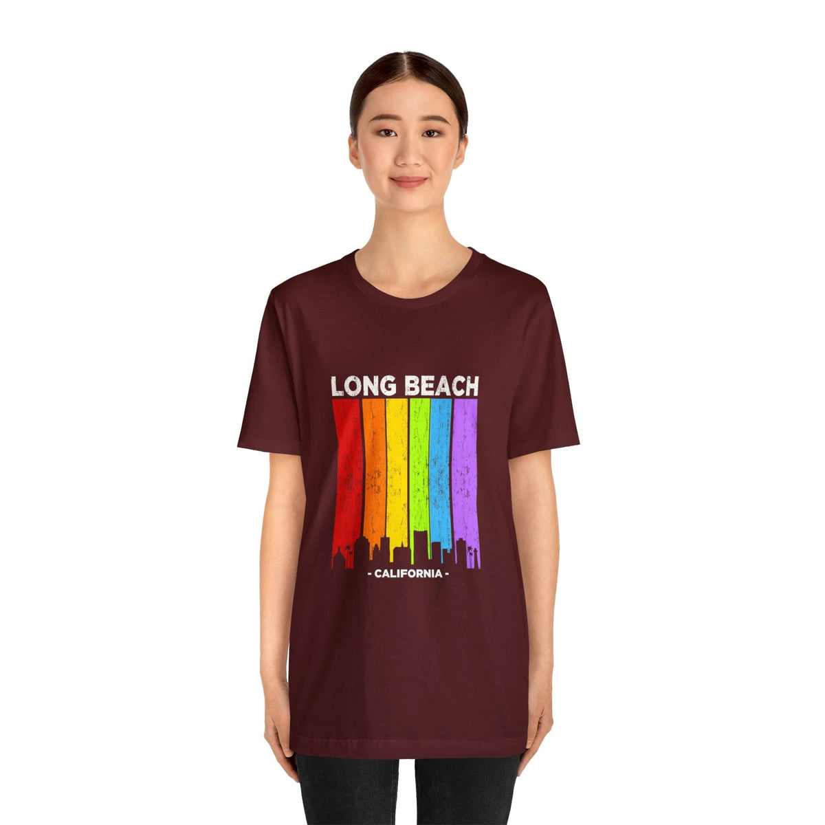 Long Beach California - Short Sleeve Tee