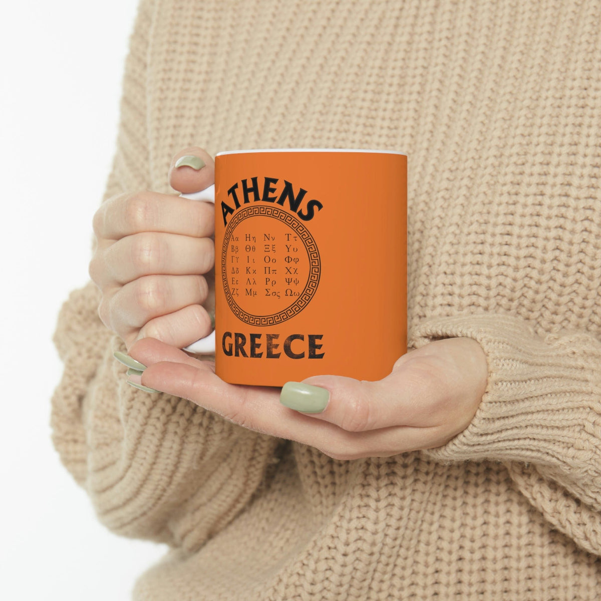ATHENS - Awesome Ceramic Mug, Exclusive Design