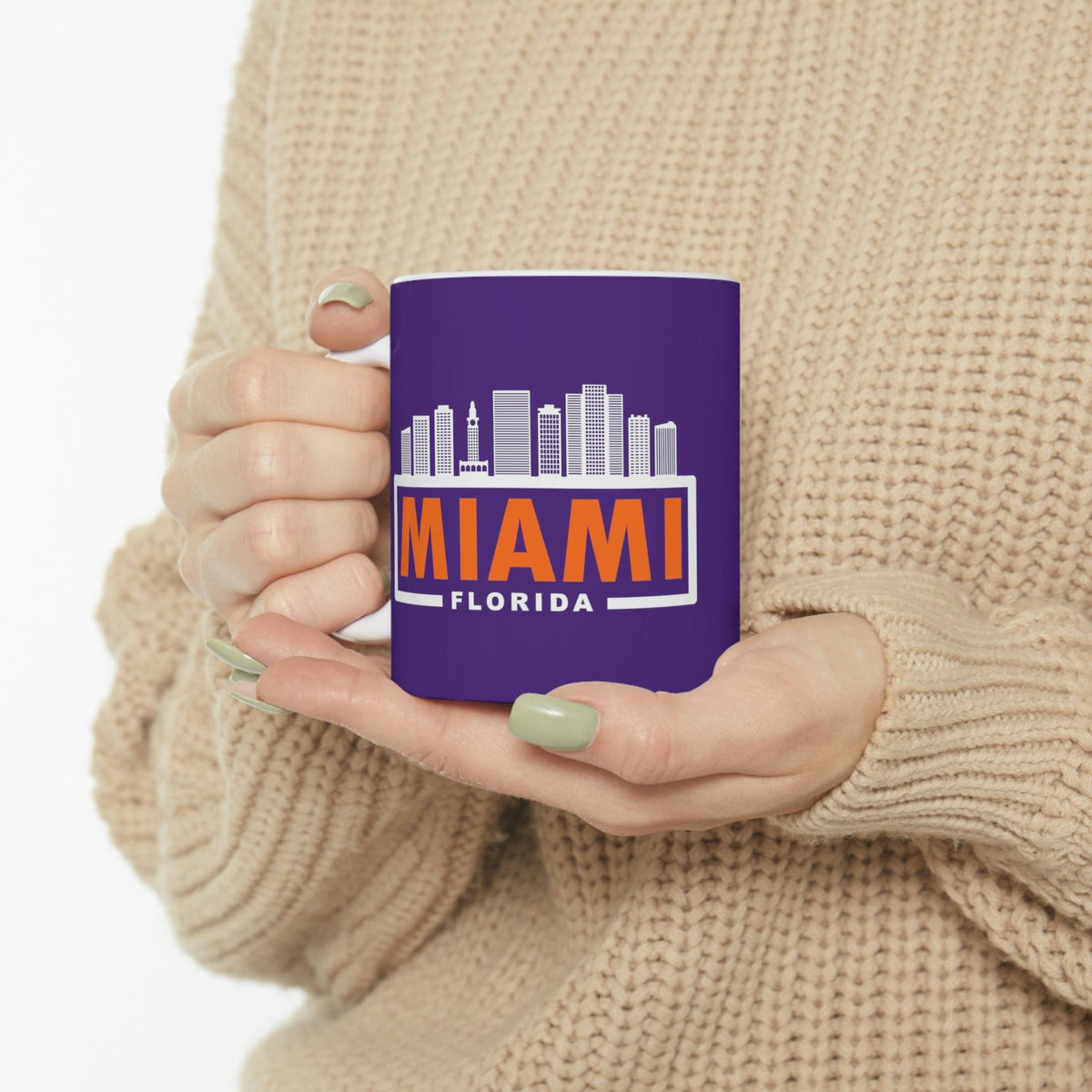 MIAMI - Awesome Ceramic Mug, Exclusive Design