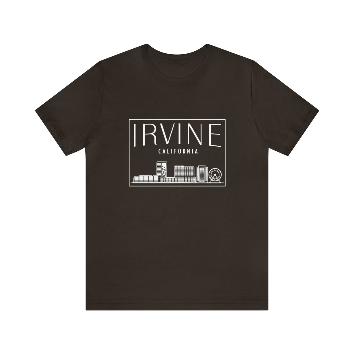 Minimalist Irvine California - Short Sleeve Tee