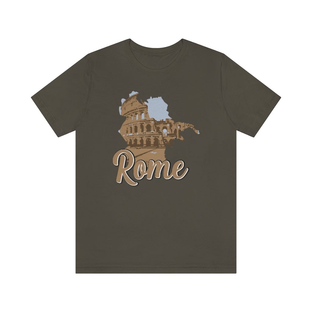 Rome Colosseum Heritage- Short Sleeve Tee