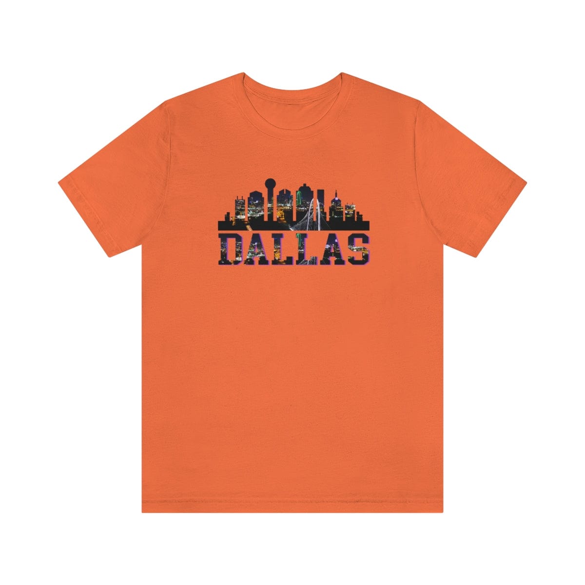 Downtown Dallas Nights- Short Sleeve Tee