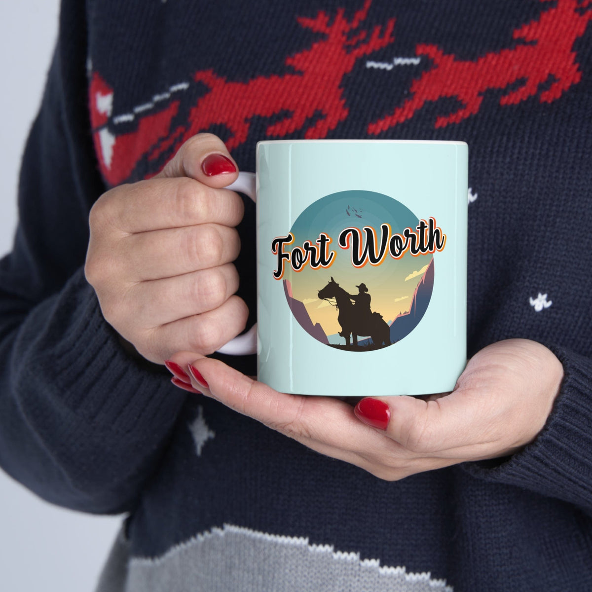 FORT WORTH - Awesome Ceramic Mug, Exclusive Design