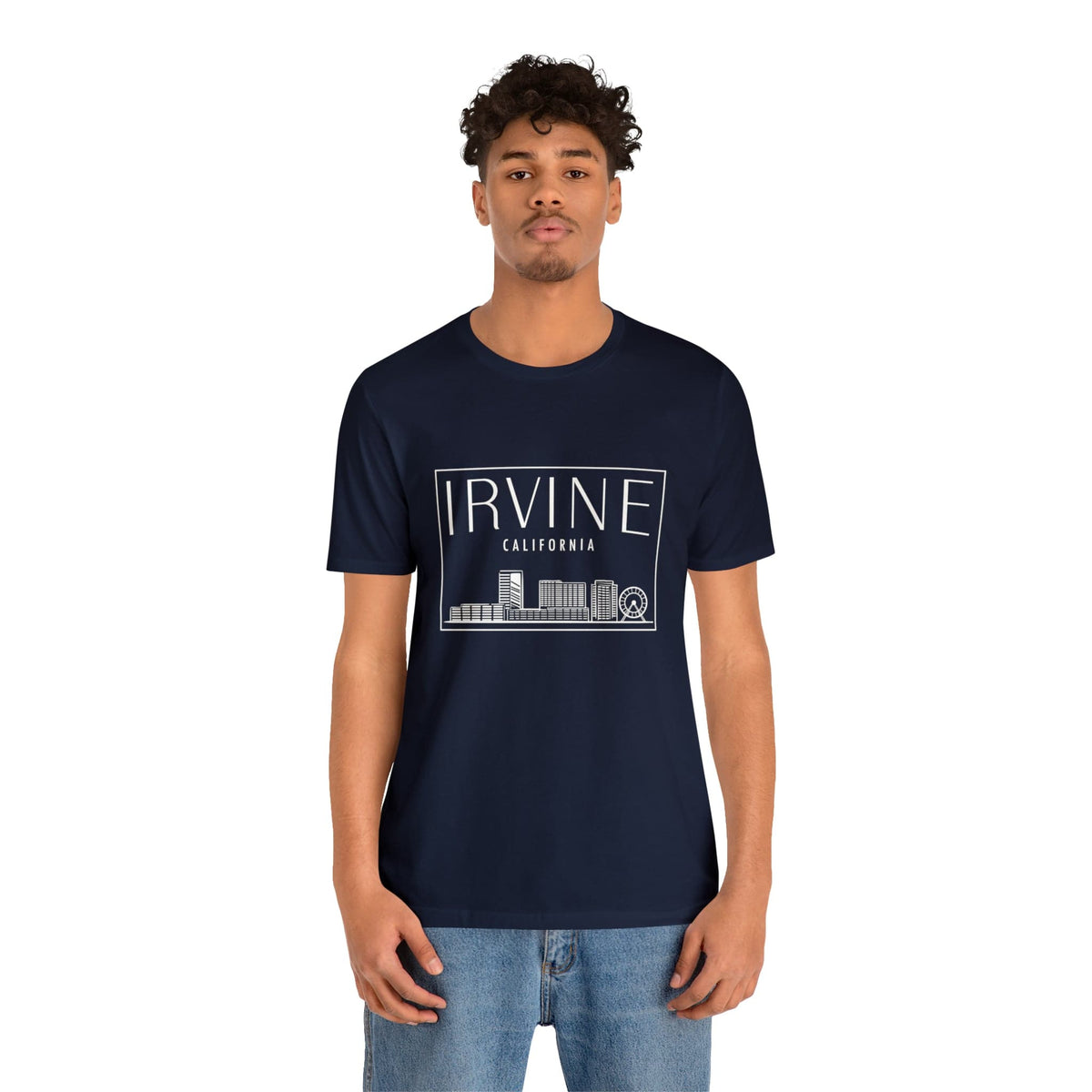 Minimalist Irvine California - Short Sleeve Tee