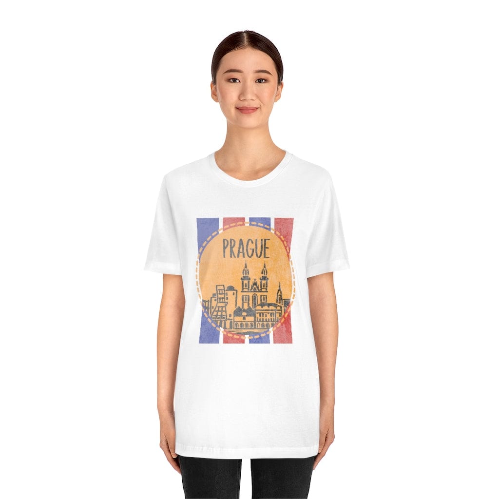 Prague’s Architectural Majesty - Short Sleeve Tee