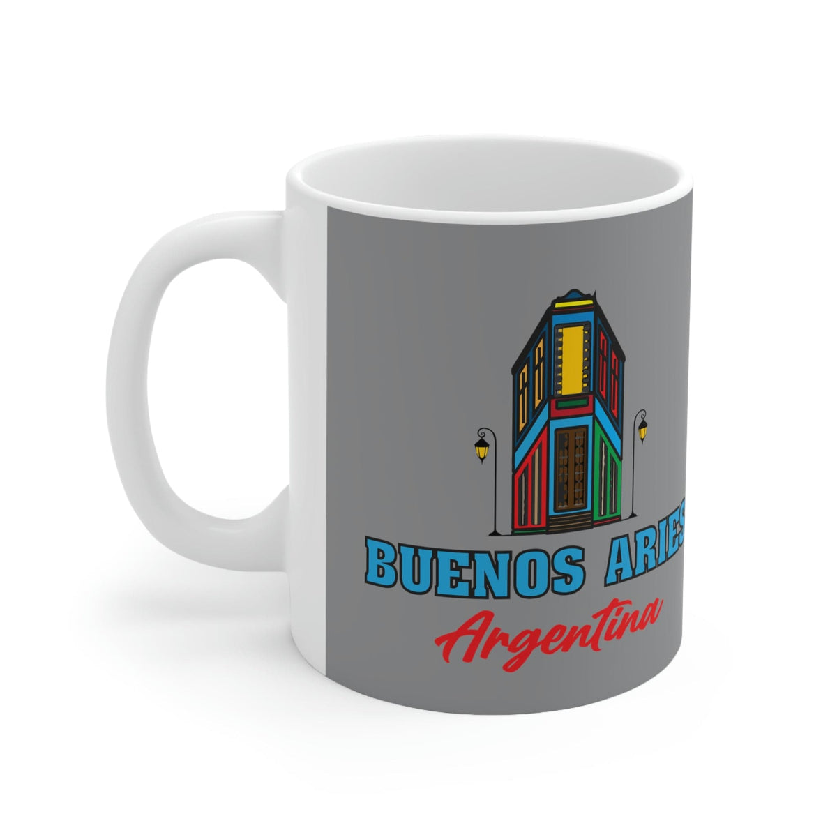 Retro Buenos Aires Landmark - Ceramic Mug