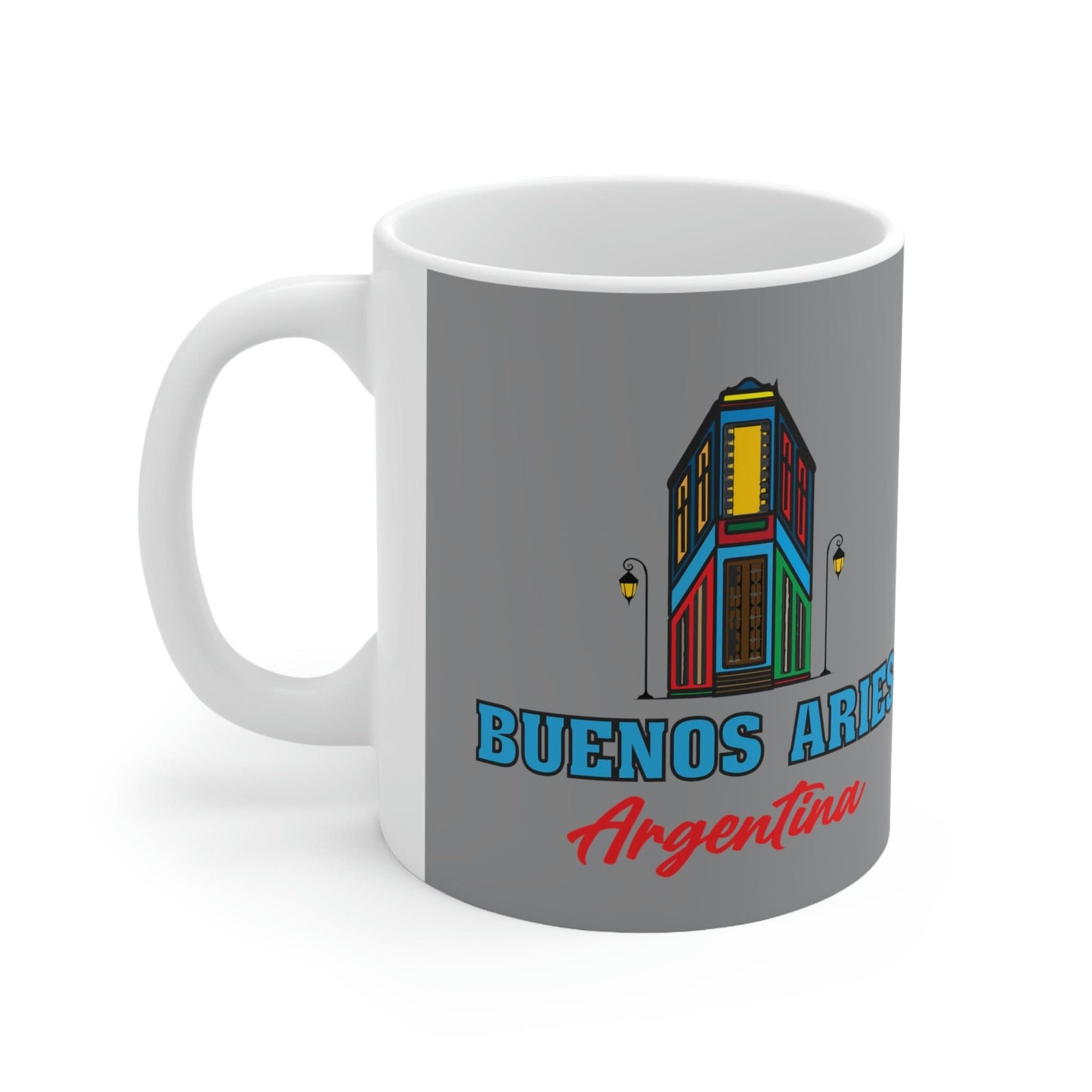 Retro Buenos Aires Landmark - Ceramic Mug
