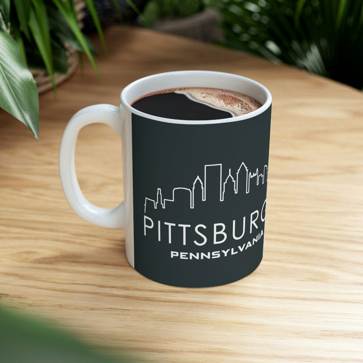 PITTSBURGH - Awesome Ceramic Mug, Exclusive Design