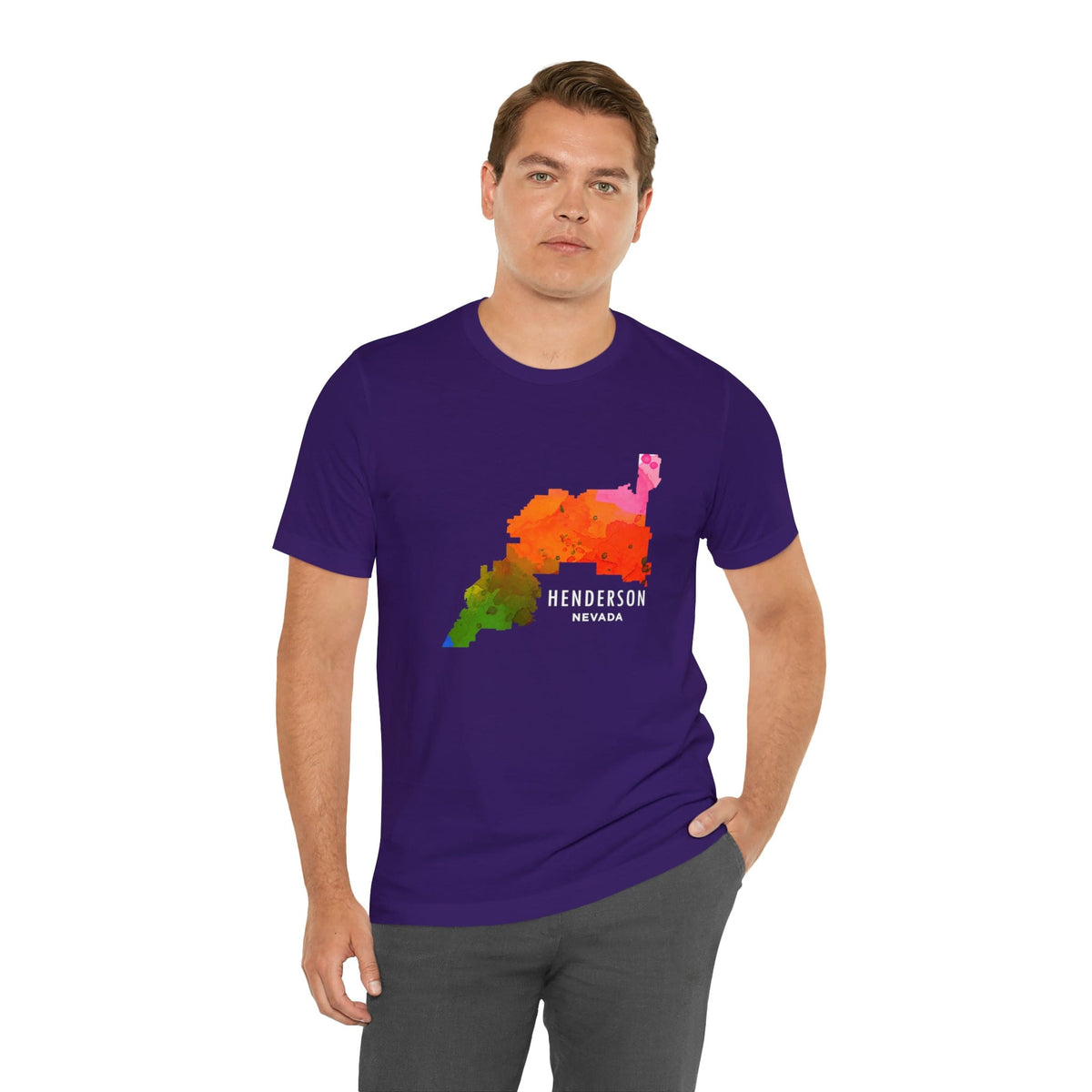 Henderson Map - Short Sleeve Tee