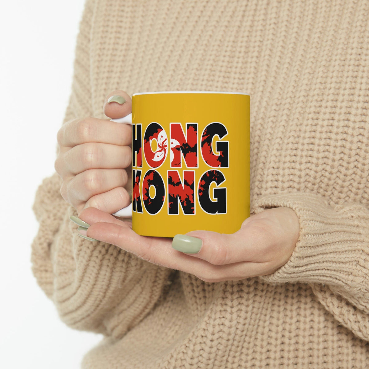 HONG KONG - Awesome Ceramic Mug, Exclusive Design
