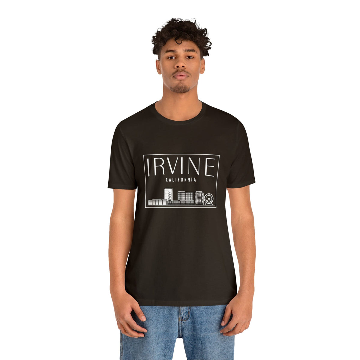 Minimalist Irvine California - Short Sleeve Tee