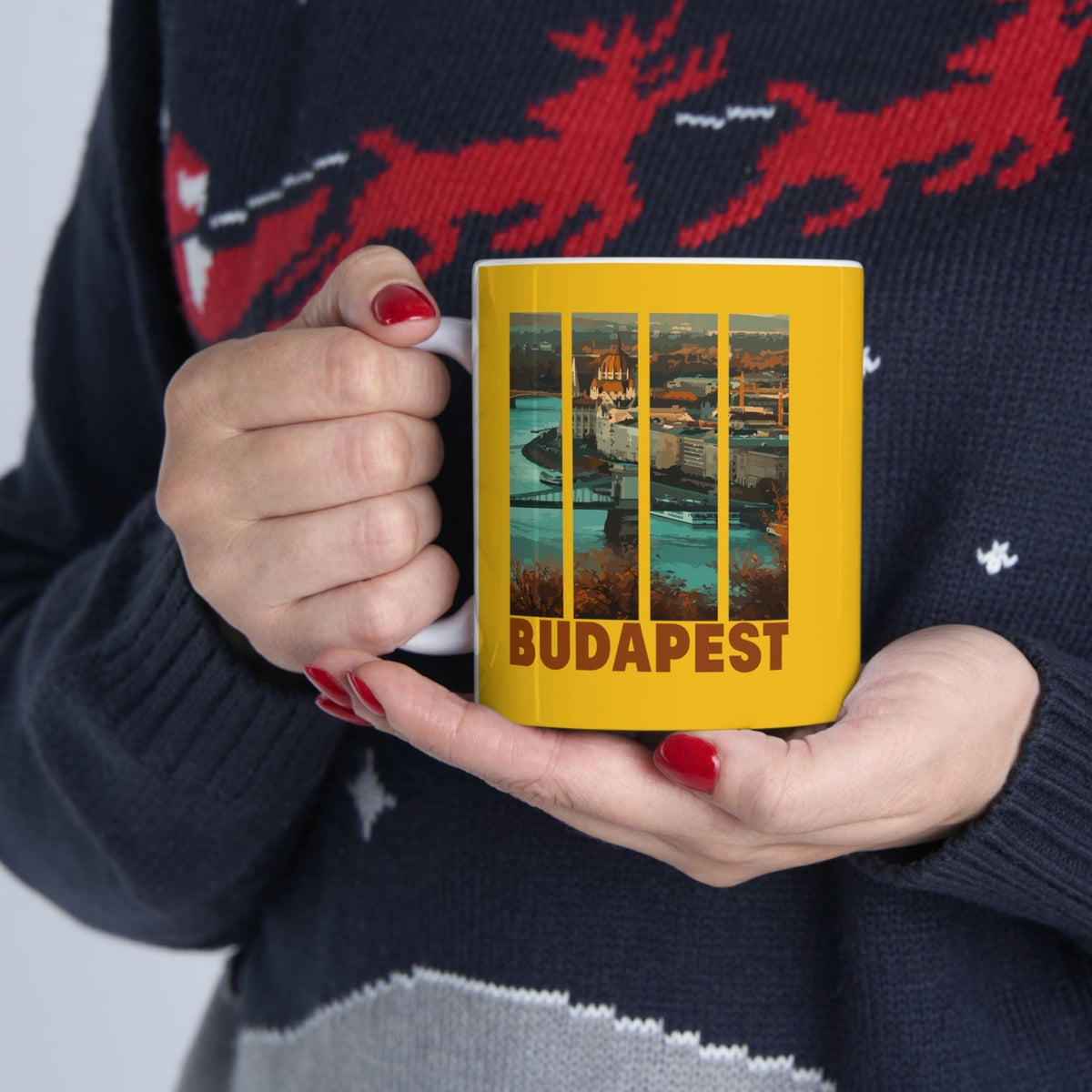BUDAPEST - Awesome Ceramic Mug, Exclusive Design