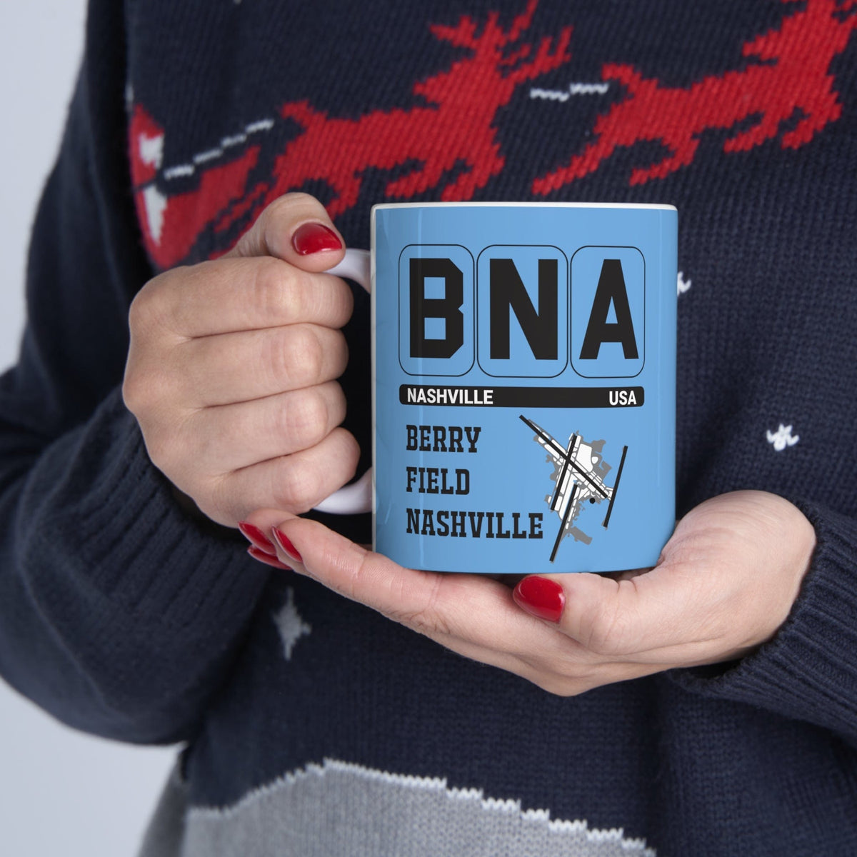 NASHVILLE - Awesome Ceramic Mug, Exclusive Design