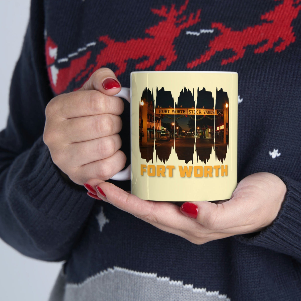 FORT WORTH - Awesome Ceramic Mug, Exclusive Design