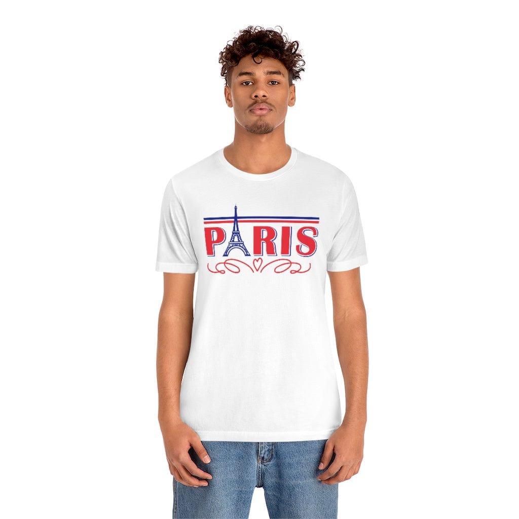 Paris Classic Lettering- Short Sleeve Tee